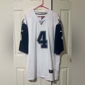 Dallas Cowboys Nike Men's White and Navy Jersey